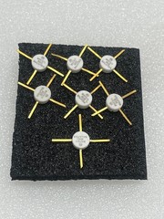Motorola MRF511 High Frequency Microwave Transistors Gold – Lot of 7pcs – NEW!