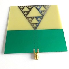 Useful RF Antenna UWB Antenna Extra Fractal Antenna PCB+metal Part Spare 1pc