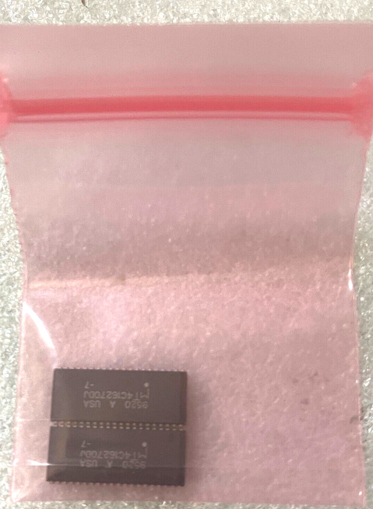TWO NEW MT4C16270DJ-7 MICRON EDO DRAM, 256KX16, 70ns 2MB VIDEO CARD MEM RM2-CMP1