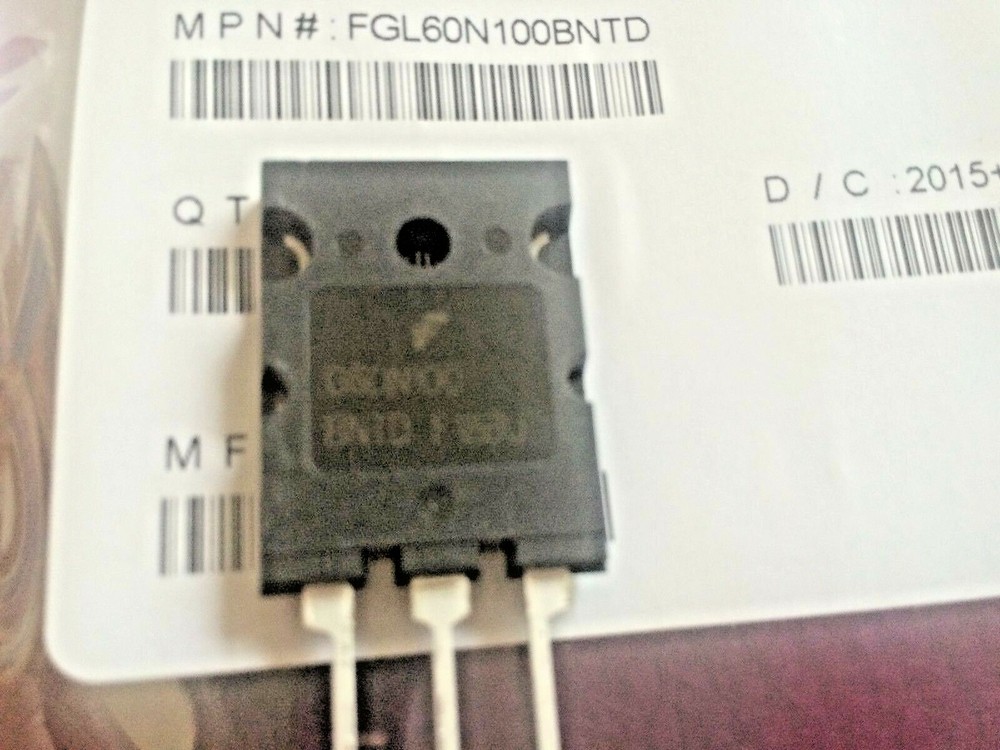 5 Pieces | Fairchild FGL60N100BNTD TO-3P IGBT 1000V 60A | FREE US Shipping