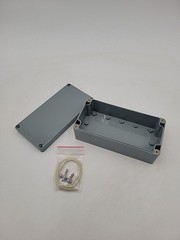 Gray Electrical ABS Box, Electrical Panel, Velleman G368, 6.25″ X 3″ X 2.25″