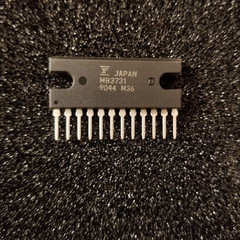 MB3731 Fujitsu 18 W BTL Power Audio Amp, never used still in factory tubes!