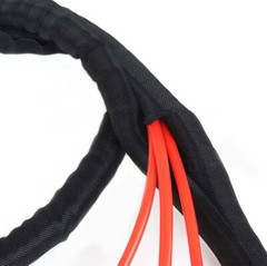 Braided Split Cable Wire Sleeving Self-WRAP Wire Harnessing Sheathing 5 Colors