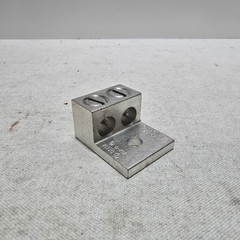 LOT of 2 – ILSCO AU-0 Aluminum Two Connector Mechanical Lug