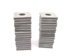 Weidmuller 1825950000 CABTITE KT 16 Gray Frame Grommet 0.630″~0.669″ LOT OF 10