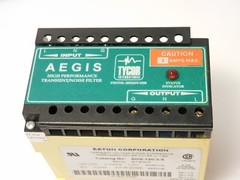 TYCOR INTERNATIONAL AEGIS AGS-120-3-X HIGH PERFORMANCE TRANSIENT NOISE FILTER