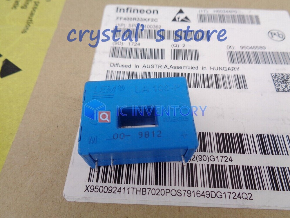 1PCS LEM LA100-P CURRENT TRANSDUCER, 100A, PCB Module New 100% Quality Assurance
