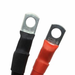 High Conductivity Copper Connecting Wire 20 Square Gauge Red and Black