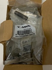24-Anvil Beck 1/8in MPT x 1/8in Dia. x 1-1/2in L Black Steel Pipe Nipples