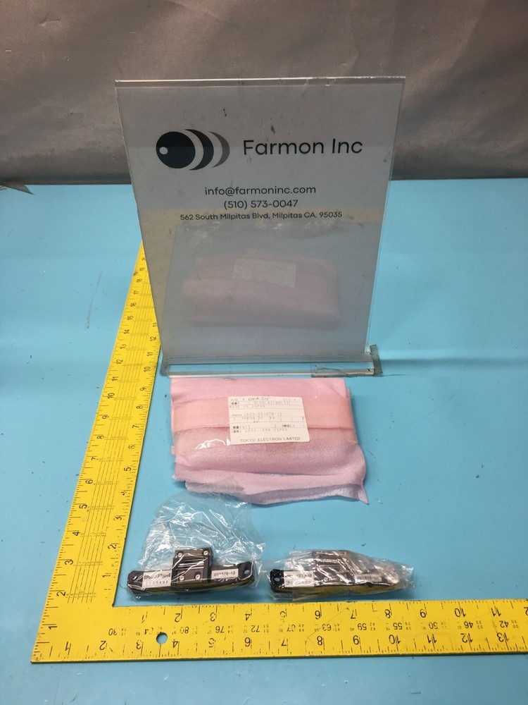 Lot of 2 TEL Tokyo Electron 1D80-001878-12 EPD Type 2 Lens, 166924