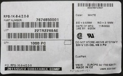 TE RAYCHEM-Heat Shrink Wire Marker RPS-1K-8-4/2.0-9 Printable Tubing Rolls