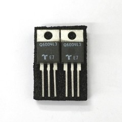 Lot of 2 NEW Teccor Q6004L3, 4A 600V Triacs ~ TO-220 4 Amp 600 Volt