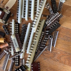 25lb Lot Vtg Electronic Parts Components Capacitors Transformers Microswitches +