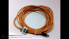 HIRSCHMANN M224THFSTMN10.0M ORANGE DOUBLE-ENDED CORDSET, M12 #277406
