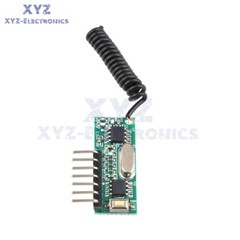 315MHz RF Module Receiver Remote Control 4-Way Learning Decoder Board DC3.3~5V