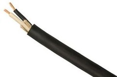 SJOOW 16/2 Portable Power Cord – 300V SJOOW – Black 250 feet