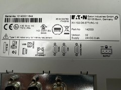 Eaton XV-102-D6-57TVRC-10 Touch Panel HMI Cracked Enclosure