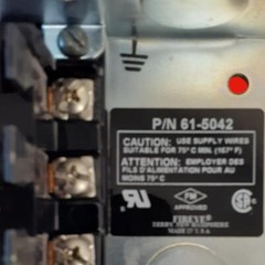 Fireye 61-5042 Open Wiring Base for M-Series II & MicroM