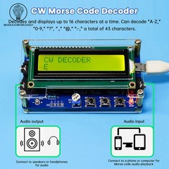 DC 5V CW Morse Code Decoder Circuit Board Welding Practice DIY Electronic Kit