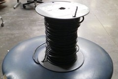 CME E102470 MACHINE TOOL WIRE 10 AWG BLACK STRAND COPPER ( 200′ )