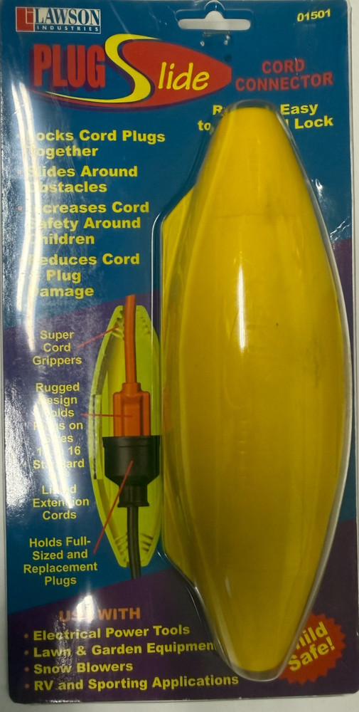 Lawson 01501 PlugSlide Cord Connector Protector, Assorted Colors