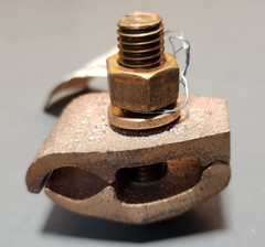 Burndy GB34, Mechanical Grounding Connector Direct Burial Cable, 1 pc