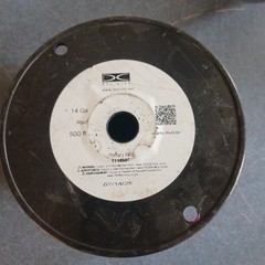 Del City Primary Wire 14 AWG, Red, 500 FT, 60V DC, PVC, 1114501