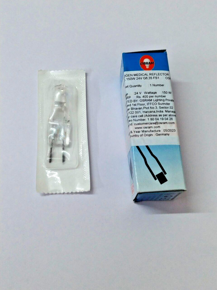 OSRAM HLX 24V 150W G6.35 64640 HALOGEN DISPLAY LAMP