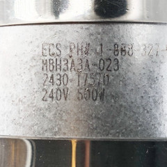 New ECS MBH3A3A-023 Extruder Band Heater 240V 500W – No Box