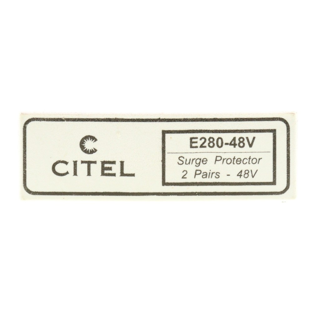 CITEL E280-48V ISOLATED LOOP SURGE PROTECTOR SPD, PIN MOUNT, 48V