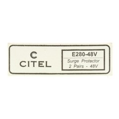 CITEL E280-48V ISOLATED LOOP SURGE PROTECTOR SPD, PIN MOUNT, 48V