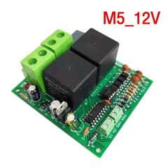 DC12V 24V Relay Control Board DC Motor Forward and Reverse Controller 80A New
