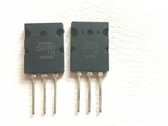 1 Pair: 2SA1301 + 2SC3280 TOSHIBA Power Transistors