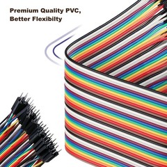 Jumper Wire Kit 40Pcs, 20cm Female/Male Assorted