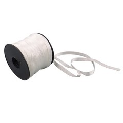 Mule Tape Flat Rope Polyester Pull Tape Gardening Commercial Electrical White