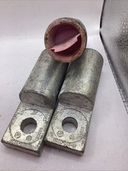 Lot Of 3 Hubbell VCEL-075-H1 1-Hole Compression Lug Terminal 500CU
