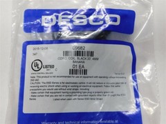 Desco 09682 ESD 20′ Coiled Cord w/4mm Banana Plug and Snap for ESD Band, NEW