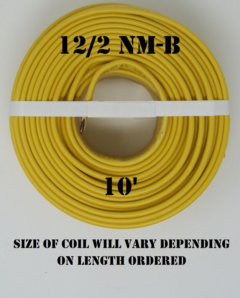 12/2 NM-B x 10′ Southwire “Romex®” Electrical Cable
