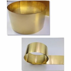 Thick 0.1-0.8mm，Width 10-200mm, Brass Metal Sheet Strip Yellow Copper Foil Plate