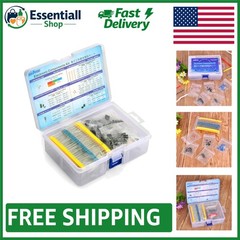 1390 PCS Electronic Components Assortment for DIY Electronics – Quality