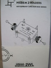 Kelvix JBW-2WL Waterproof Junction Box IP68 accepts 1-6 Wire M686 ***LOT OF 3***
