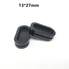 Oval Blanking Grommets Rubber Closed Blind Plug Bung Cable Wiring Protect Bushes