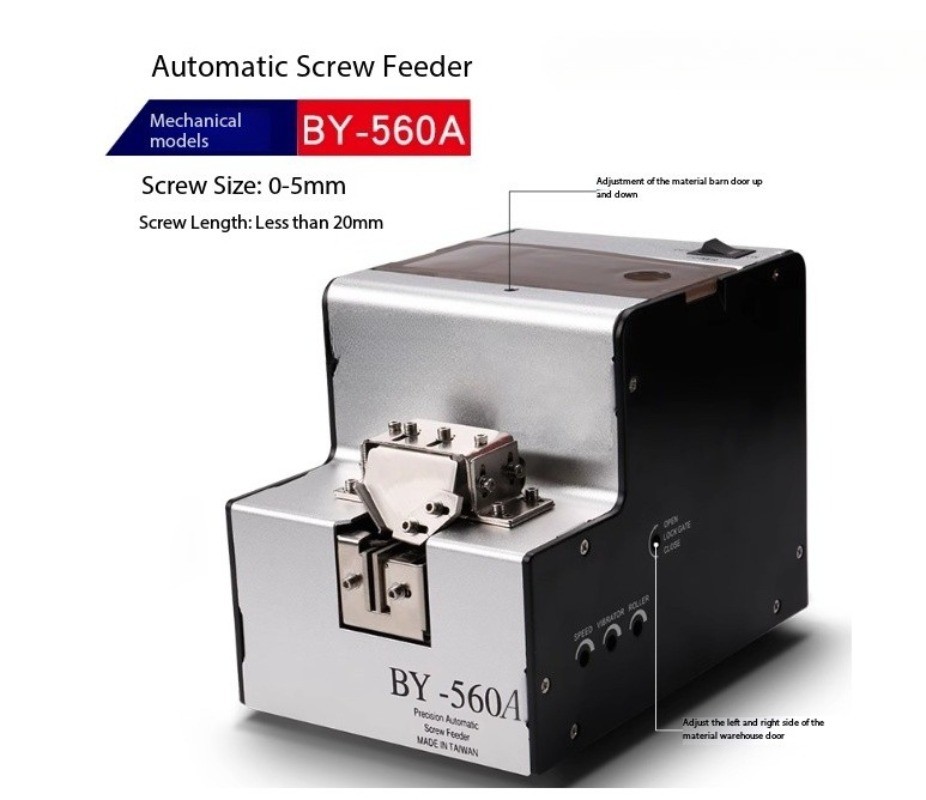 Automatic Screw Machine with Digital Display Counter and Handheld Feeder