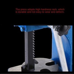 small hand plate press 1T manual punching machine bench press New