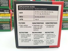Lot of 9 Boxes of 25 Gardner Bender Service Entrance Staples GSE-4310 1-1/8″