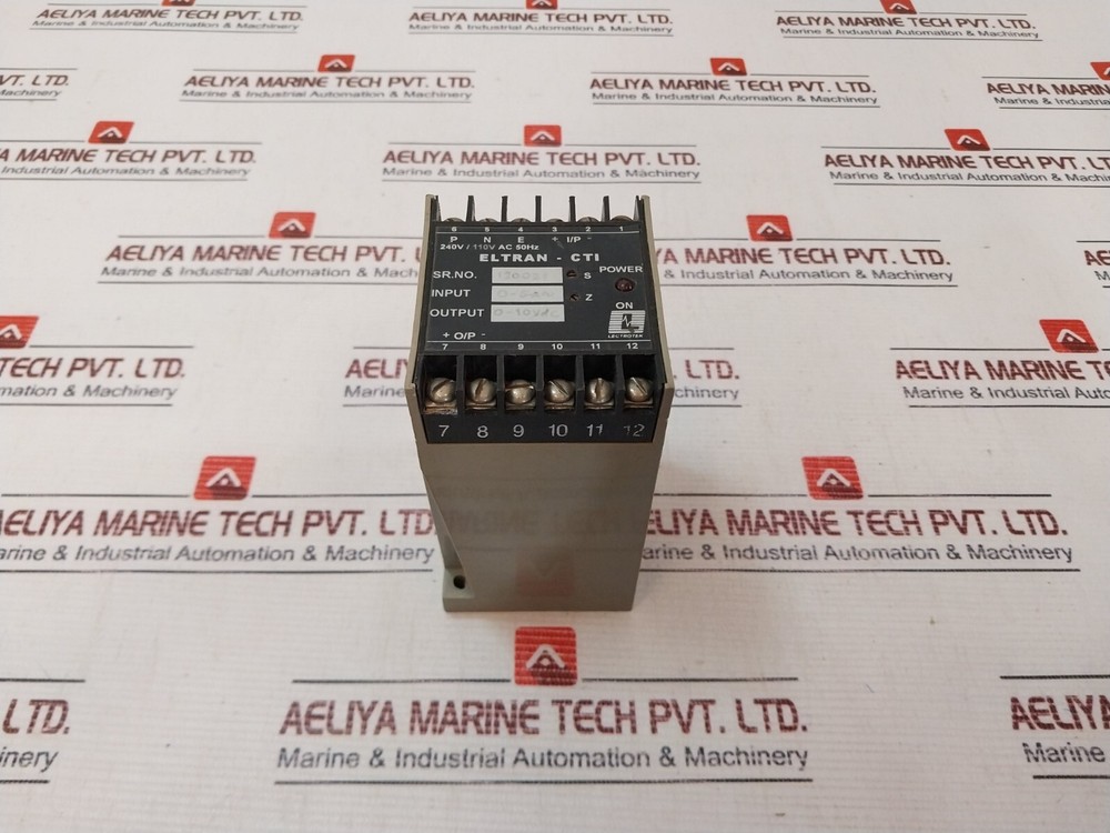 LECTROTEK SYSTEMS ELTRAN – CTI Electrical Current Voltage Transducer 240v/110vac