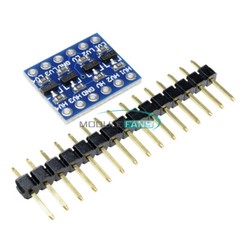 2PCS 4-Channel 5V to 3.3V IIC I2C Logic Level Converter Bi-Directional Module