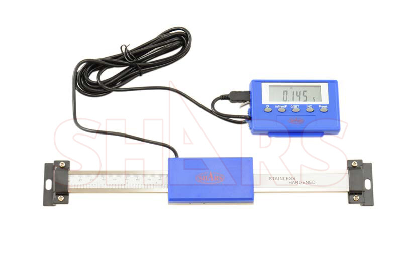 Shars 24″ Digital DRO Large LCD Readout Scale IP54 For Bridgeport Mill Lathe R}