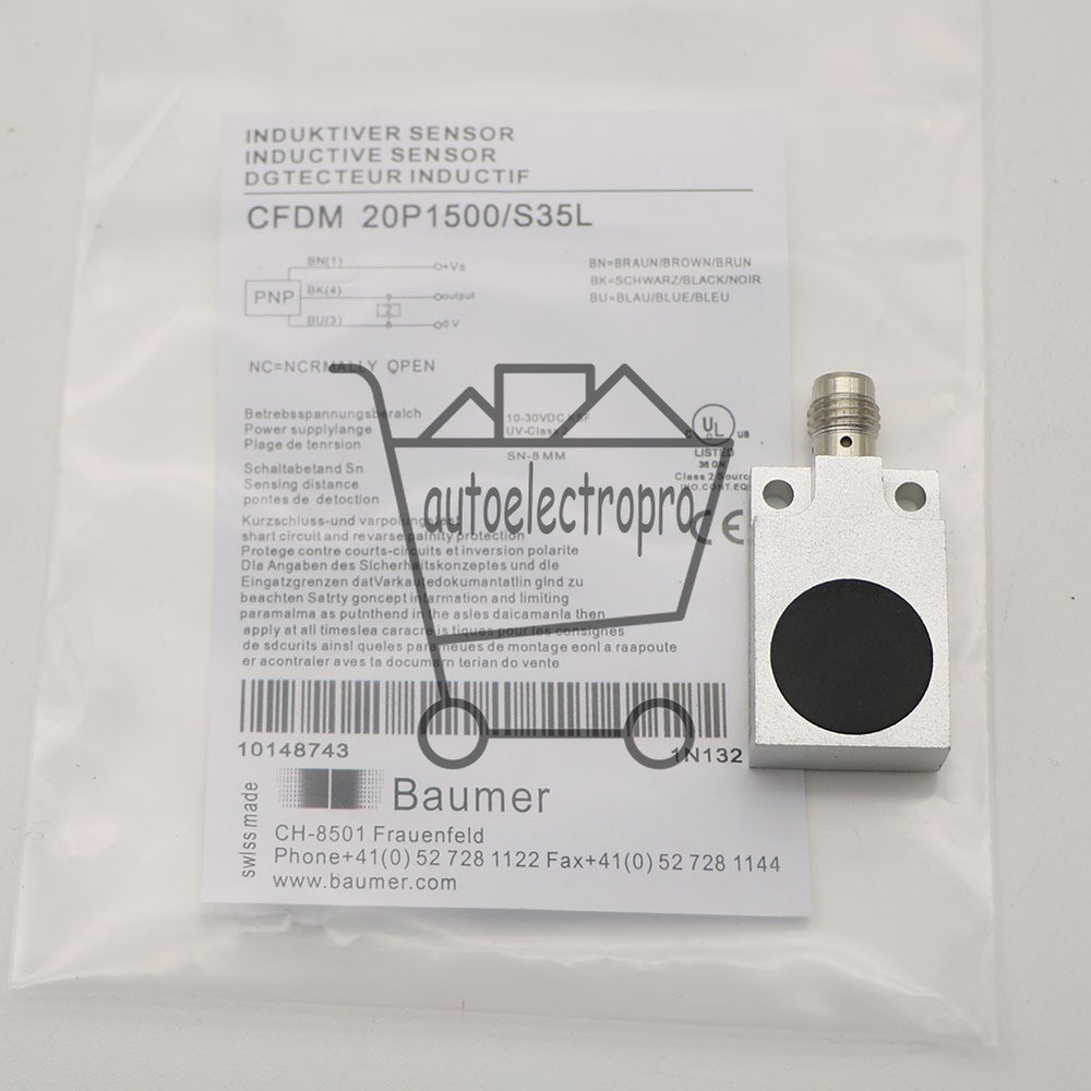 1PCS New Baumer Electric Sensor CFDM 20P1500/S35L