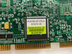 USED/TESTED ROBO-8712VLA BIOS R1.00 + 2.4 GHZ PENTIUM WITH 512GB MEM. * FROM US*
